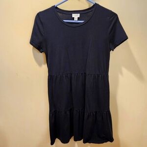 J. CREW Women's black 100% Cotton casual  mini dress size XS